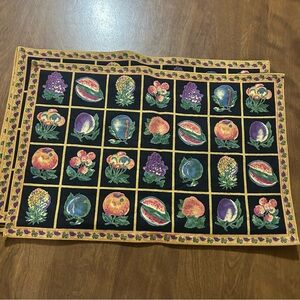 April Cornell placemats NWT